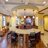 the bar area with marble counter top at Waterford Barrie Retirement Residence