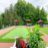Mini golf course and patio at Aspira Wildpine Retirement Living