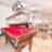 Billiard table at Okanagan Chateau Retirement Residence