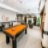 Billiard table at Aspira Douglas Crossing Retirement Living
