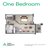 Aspira Kingsmere One Bedroom Floorplan